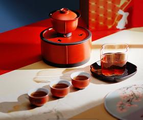 福照万家盖碗套组