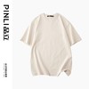 PINLI品立夏季新款男士圆领落肩纯色短袖T恤打底衫GD231111021 商品缩略图12