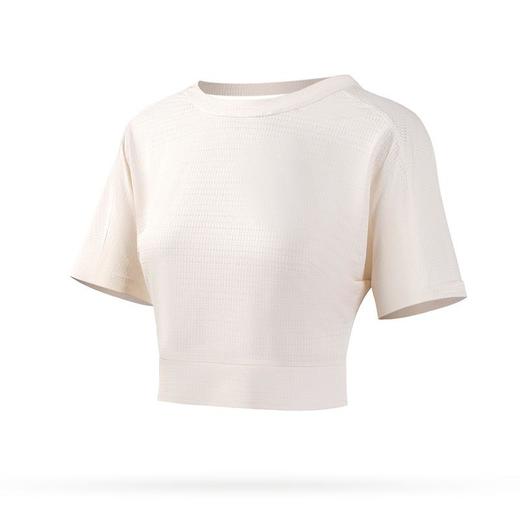 新款凉感运动上衣女镂空美背T恤速干透气宽松瑜伽健身服饰短袖 商品图4