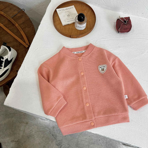 【39.9/件起】2024宝宝春秋新款针织外套男童开衫女宝针织衫休闲时尚洋气长袖打底衫聚 商品图3