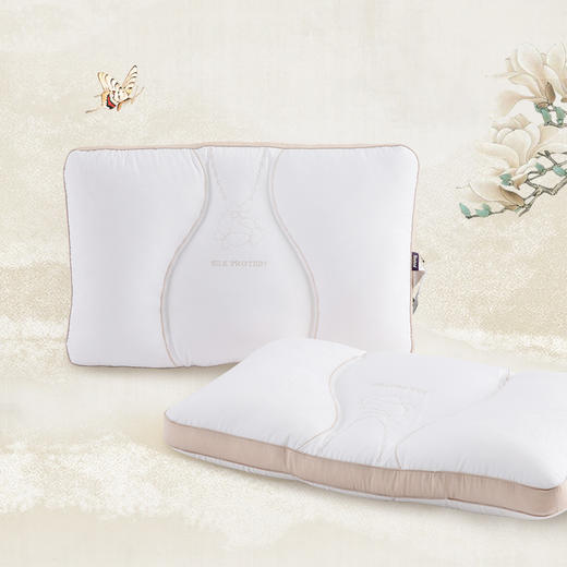 多喜爱 神州丝韵桑蚕丝乳胶复合枕（七彩琦锦）cs 商品图3