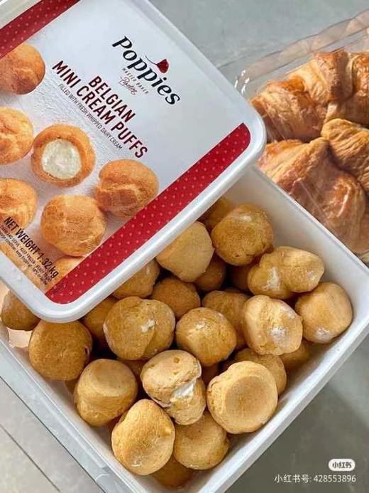 迷你奶油泡芙一盒 商品图0