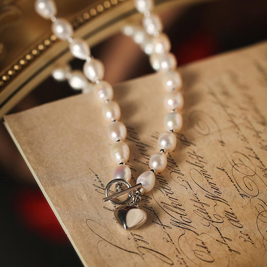 Manreya玛芮雅“时空新旅”淡水珍珠项链法式复古 商品图5