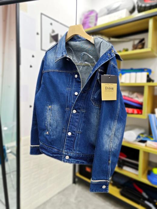 【ss1】男子时尚休闲刺绣水洗牛仔夹克/外套！！ 商品图3