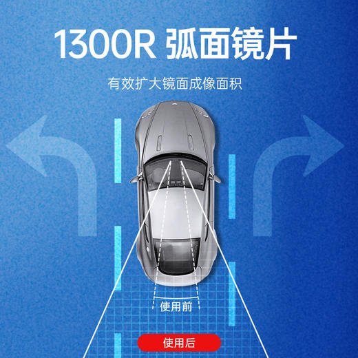 舜威 车用大视野后视镜 倒车镜 视野镜 商品图2