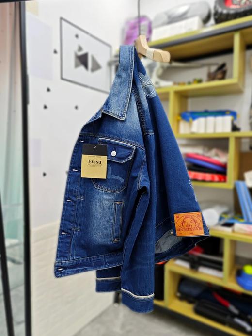 【ss1】男子时尚休闲刺绣水洗牛仔夹克/外套！！ 商品图2