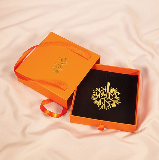 BC泰康文创 生命树胸针