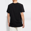 ALEXANDER MCQUEEN 亚历山大.麦昆 男士骷髅徽标印花棉质圆领短袖T恤 黑色 776288 QTAAH 0520 商品缩略图2