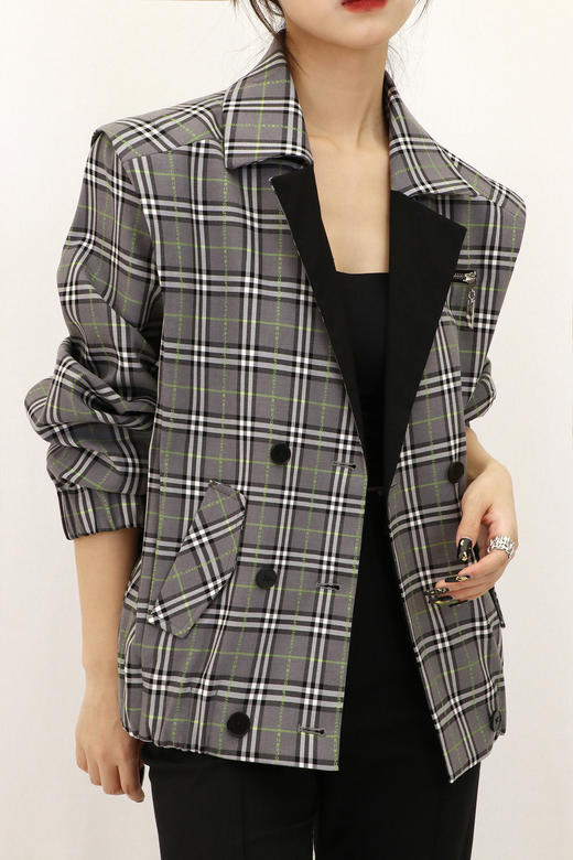 月魄色外套上衣HJ1A23 商品图5