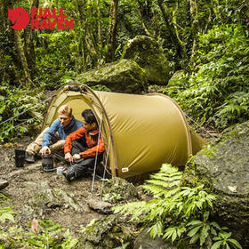 北极狐便携式折叠隧道帐篷户外露营装备加厚防雨防蚊 53302