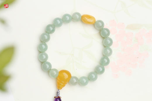 天然翡翠十八子手串 商品图2