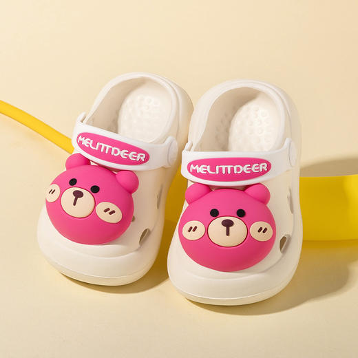【一鞋两穿，不止是颜值！】卡通儿童拖鞋宝宝踏屎感包头，洞洞鞋柔软舒适轻便中小童凉拖，立体图案有趣味，让宝宝爱上穿鞋！-QQ 商品图5