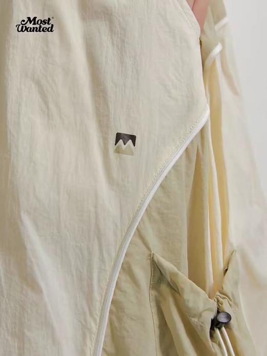 mostwantedlab彩虹/M2412002/春彩虹山脉户外梭织运动拼色多口袋松紧半身裙 商品图3