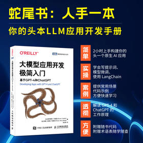 大模型应用开发极简入门：基于GPT-4和ChatGPT LLM提示工程师LangChain计算机人工智能大语言模型书籍