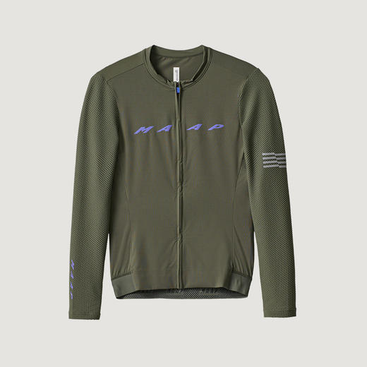 MAAP 女士 Evade Pro Base LS Jersey 长袖骑行服  泥褐色 商品图1