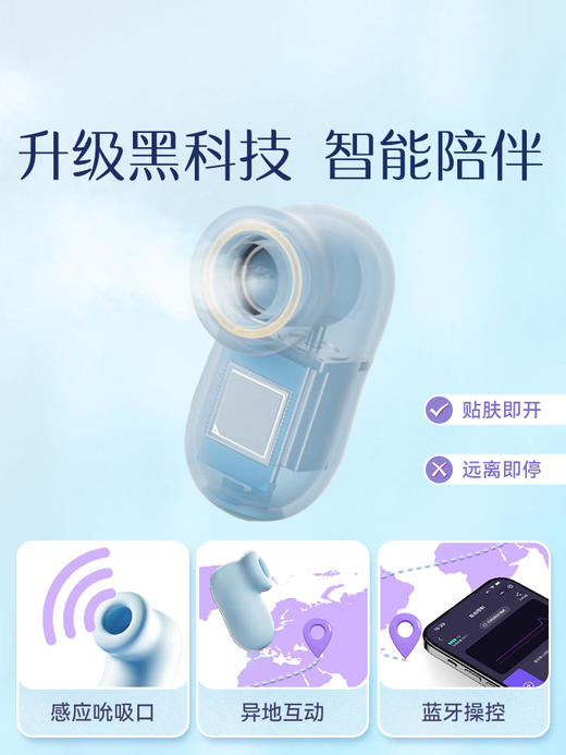 杰士邦小粉饼蓝牙无线跳蛋 商品图2
