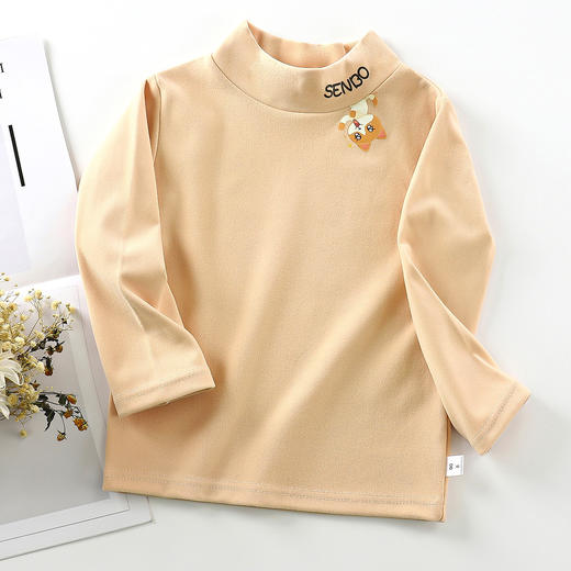 【双面德绒39.9/2件！】儿童打底衫春秋新款，长袖卡通上衣中领中大男女童保暖秋衣，速暖锁温，给宝贝温馨的呵护！ 商品图9