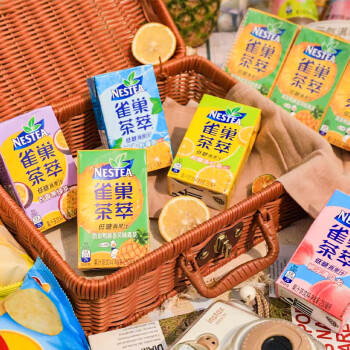 Nestle 雀巢茶萃桃子清乌龙 果汁茶饮料250ml*24包 整箱 商品图1
