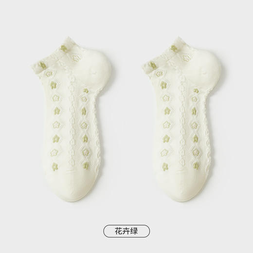 都市丽人休闲系列船袜女精梳棉袜子中厚船袜LC4DD1 商品图3