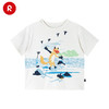 reima男女儿童T恤2024春夏新款运动宽松短袖圆领可爱印花套头上衣 商品缩略图3