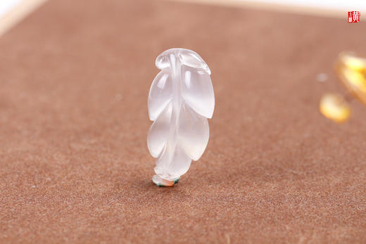 南红冰飘【叶子】吊坠 配精美挂绳 商品图2