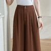 剩S/XXL 【高腰裤裙】2025春季新款时尚休闲宽松直筒百搭八分裤 商品缩略图4