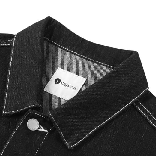 gxg.jeans男装秋季夹克男潮流翻领休闲牛仔夹克外套 商品图2