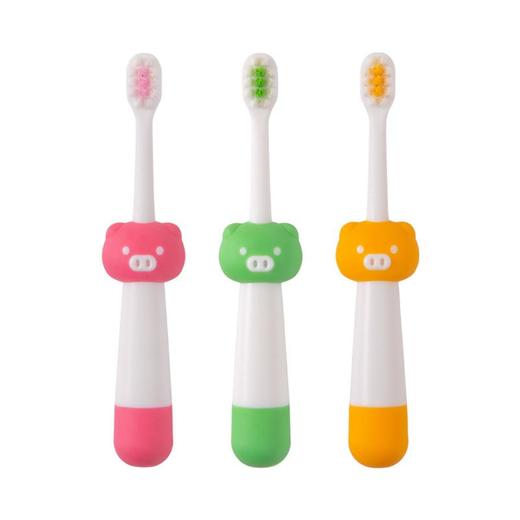 小牛历险记 卡通小猪3-12岁儿童牙刷软毛厂家现货桶装6支装 商品图4