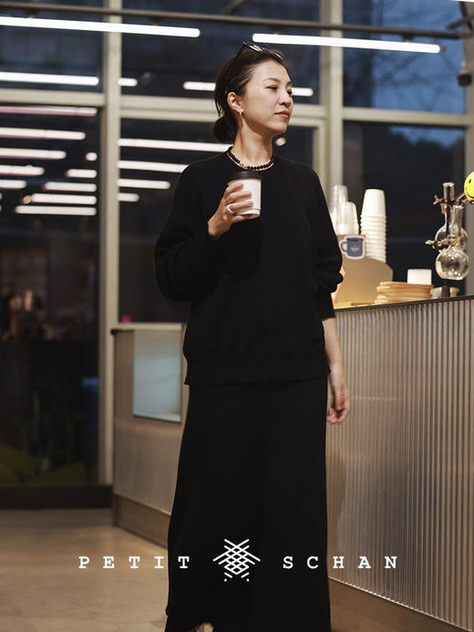 PETIT SCHAN小闪 CLO#229 Rocking Romance 摇逸的浪漫 小蝙蝠袖毛织套头衫 商品图1