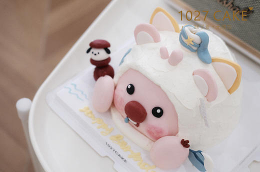 1027CAKE | 立体loopy 小海狸 露比 水瓶座 商品图1