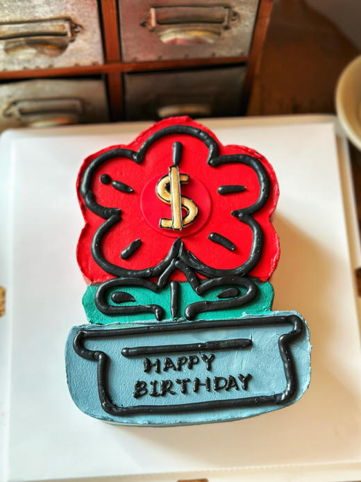 送你一朵小红花，年年岁岁有钱花，全部可食用装饰，请提前三天预定 商品图4