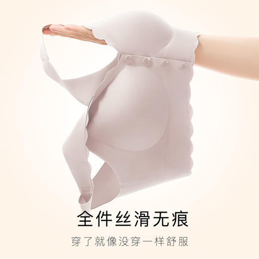 【妈妈内衣】中老年大码奶奶文胸前扣背心式老人胸罩舒适无钢圈繁星如沸 商品图3