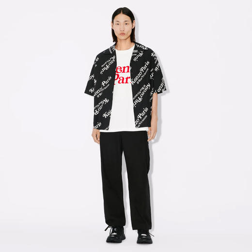 KENZO 高田贤三 男士 by Verdy 印花 短袖衬衫 黑色 FE55 CH111 9P4 99 商品图3