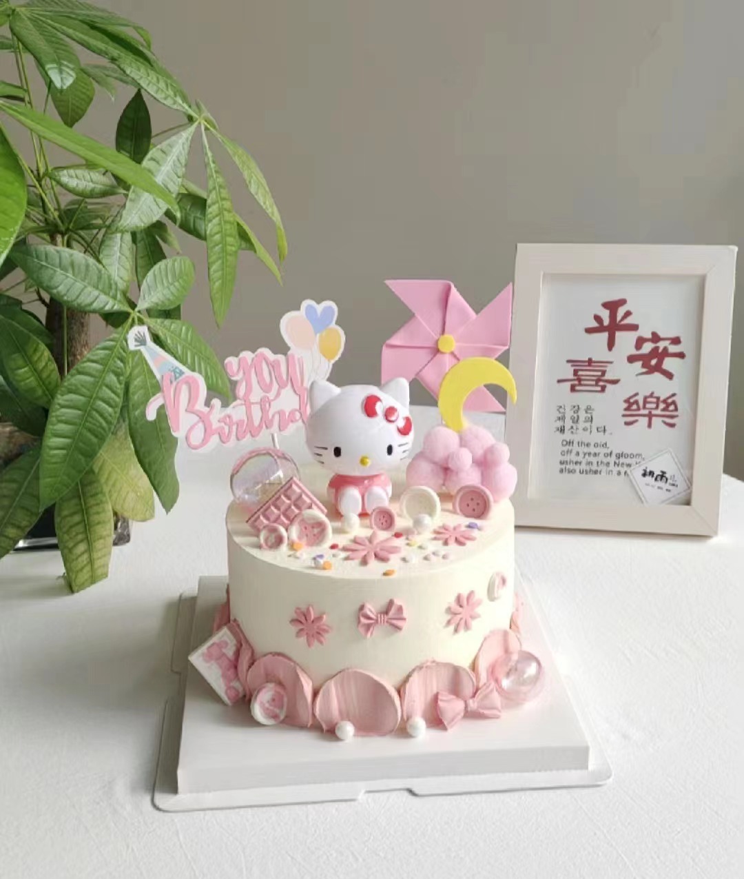 Kitty猫创意蛋糕