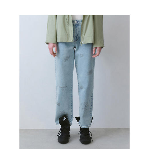 TeenieWeenie小熊牛仔裤女夏季女装TTTJ242302T 商品图1