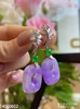 4060602，紫罗兰平安扣耳坠。具体价格微信咨询 商品缩略图5