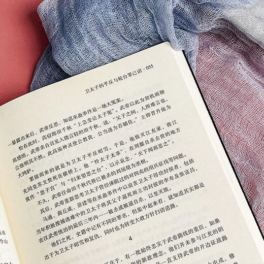 汉武帝大传 何新选集 塑造非文学化雄才大略的帝王形象  附《汉武帝年谱》 商品图12