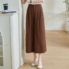 剩S/XXL 【高腰裤裙】2025春季新款时尚休闲宽松直筒百搭八分裤 商品缩略图5
