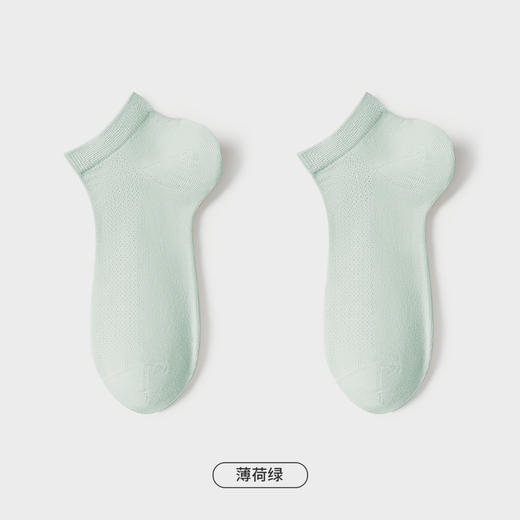 都市丽人简约系列船袜女高含棉袜子中厚船袜LC4DA4 商品图3