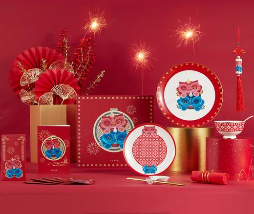 聚宝貔貅10件套餐具 商品图0