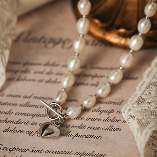 Manreya玛芮雅“时空新旅”淡水珍珠项链法式复古 商品图7