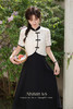 【65折秒杀】鹿向南《清风白茶》新中式黑色半身裙 L33870BQ 商品缩略图5