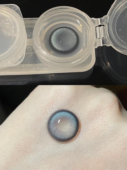 Doragina旗下年抛 · 极地冷光&落泪月光｜14.5mm白狮参考着色待测｜韩产年抛 2片 商品图1