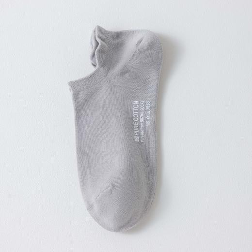 夏季薄款【5双装 不掉跟船袜女 全棉浅口】防臭纯棉百棉袜子女短袜 商品图8