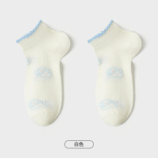 都市丽人休闲系列船袜女精梳棉袜子中厚船袜LC4DD7 商品图2