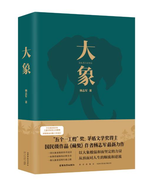 大象 “五个一工程”奖、茅盾文学奖得主杨志军最新力作 商品图0