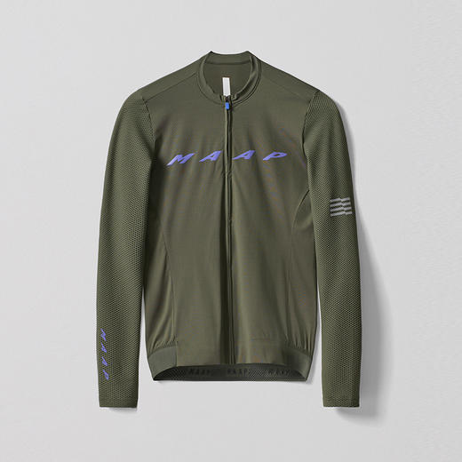 MAAP 男士 Evade Pro Base LS Jersey 长袖骑行服 泥褐色 商品图1