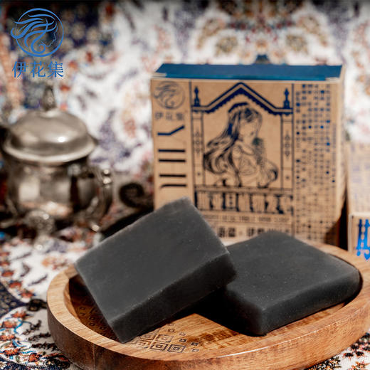 伊花集斯亚旦植物发皂 非物质文化遗产洗发皂 商品图1