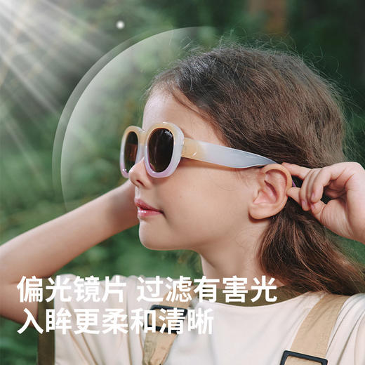 Lemonkid柠檬宝宝儿童墨镜男童女孩偏光太阳镜宝宝防晒防紫外线眼镜潮聚 商品图1