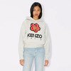 KENZO 高田贤三 女士大海棠花徽标印花连帽卫衣 灰色 FD62 SW063 4ME 93 商品缩略图1